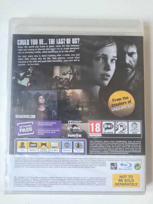 The Last Of Us PS3 Nowa w folii
