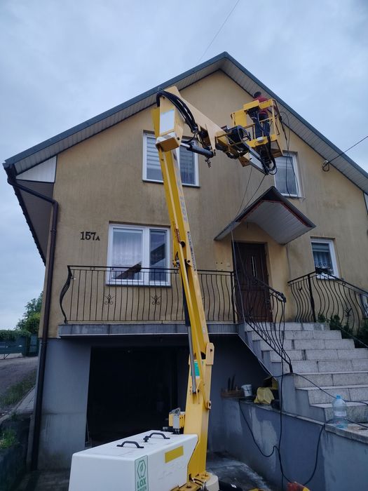 Usługi podnośnikiem koszowym 12–22 m – Kielce i okolice