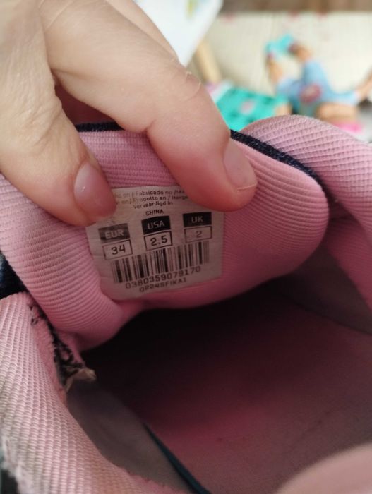 Sapatilhas fila n 34 usadas