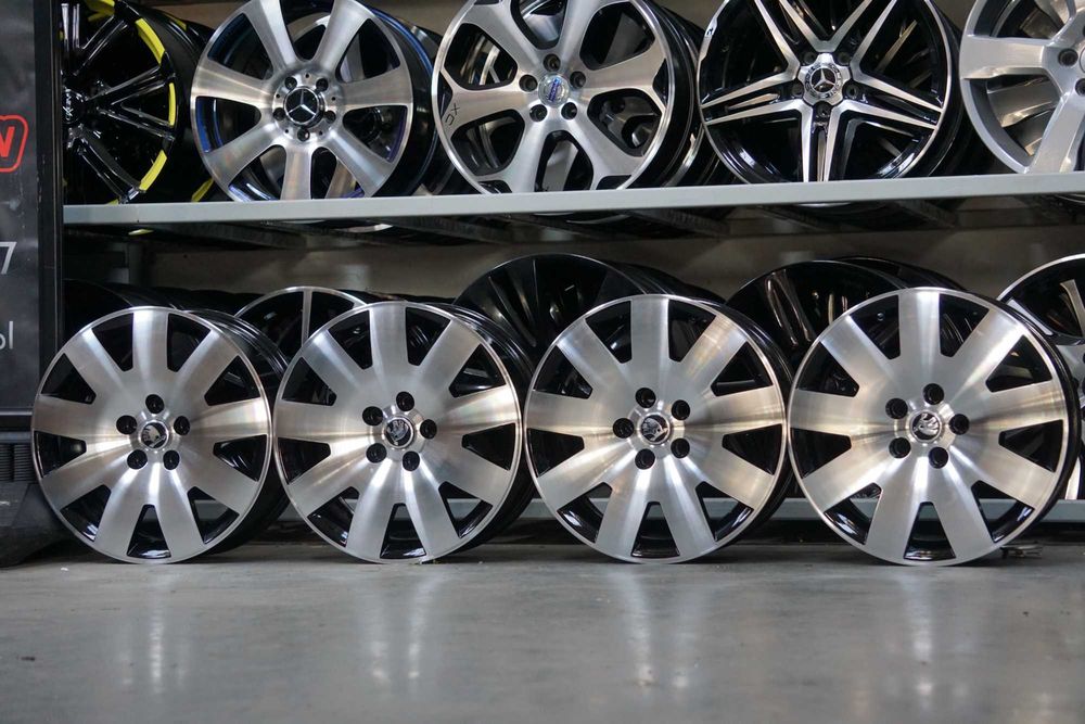 Alufelgi oryginał Skoda 5x112 7Jx17 et37 cb57,1mm czarny i cnc