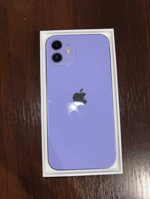 Iphone 12 Purple 64GB z dodatkami