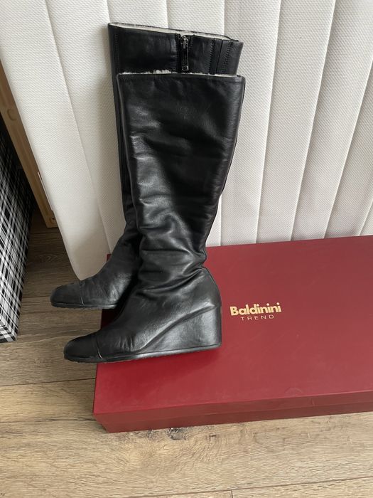 Сапожки цегейка на меху Baldinini