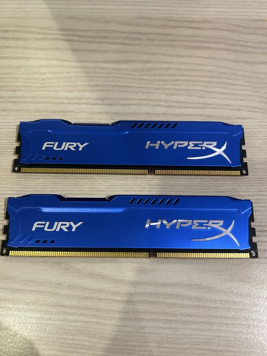 Ram 8gb 4x2 fury hyperx DDR3