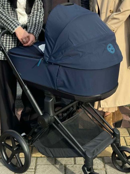 Cybex Priam 4.0 nautical blu,шасі Matt Black