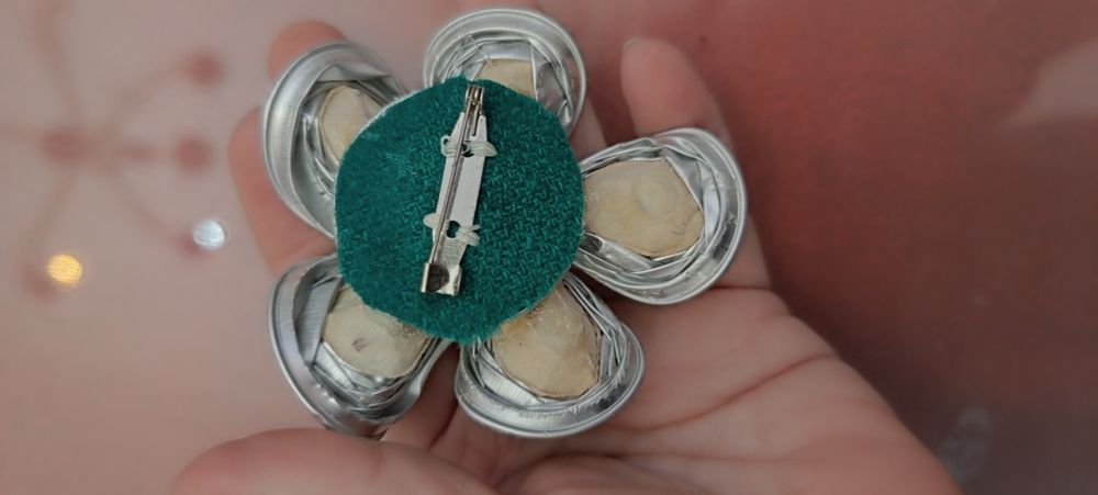 Pregadeira artesanal castanha. Usada