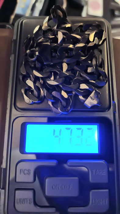 Gruby Łańcuch  PANCERKA  Srebro pr.925