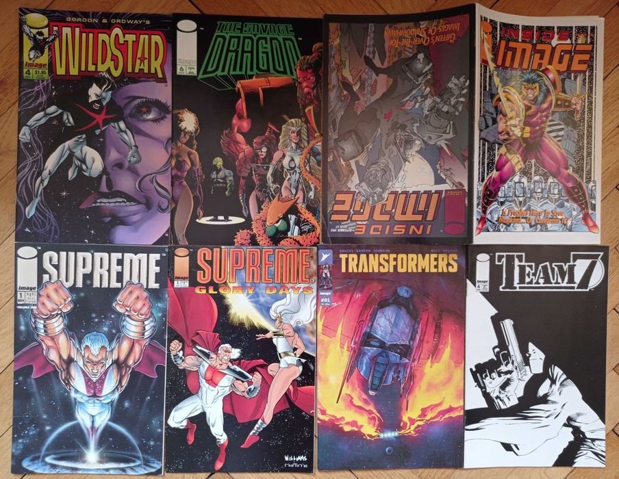 Savage Dragon Transformers WildStar Team7 Supreme magazyn Inside Image