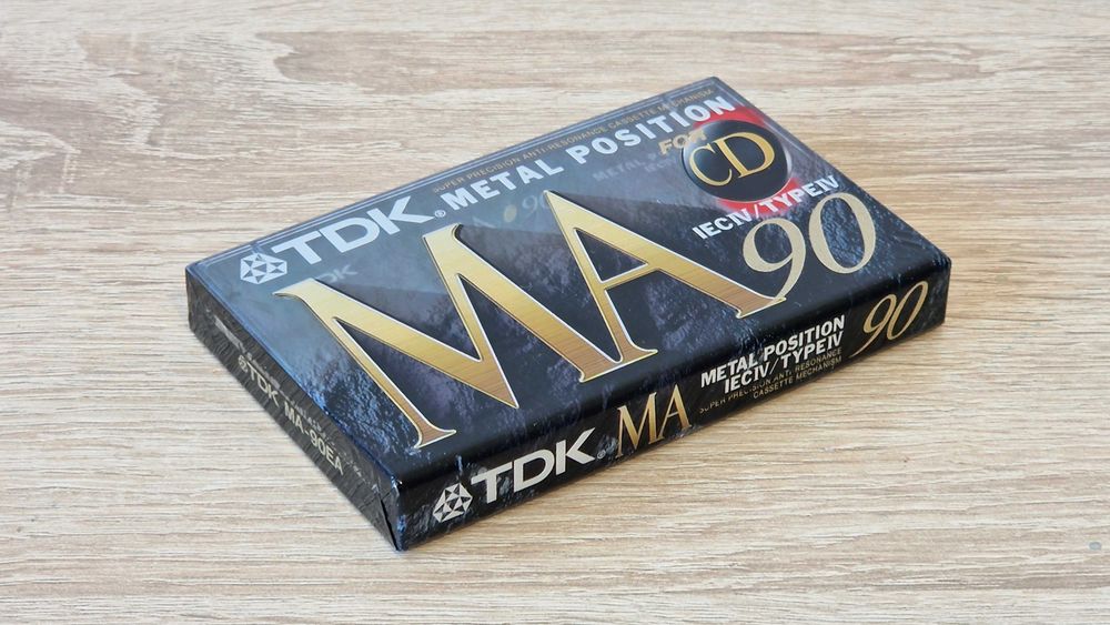 Kaseta magnetofonowa TDK MA-90 METAL TYPE IV