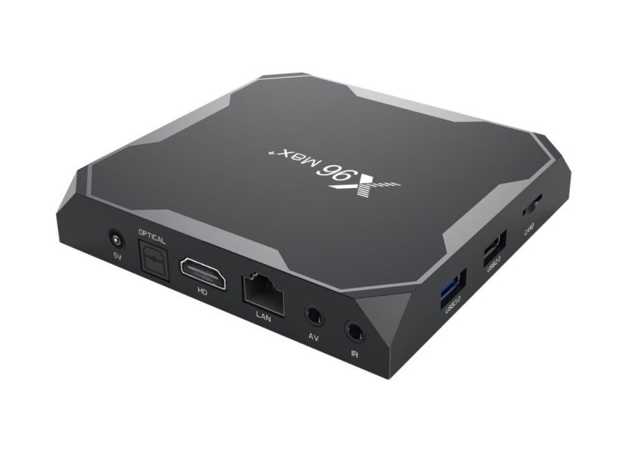 X96 MAX Plus + 4gb 32gb S905X3 Андроїд 9 смарт тв приставка Гарантія