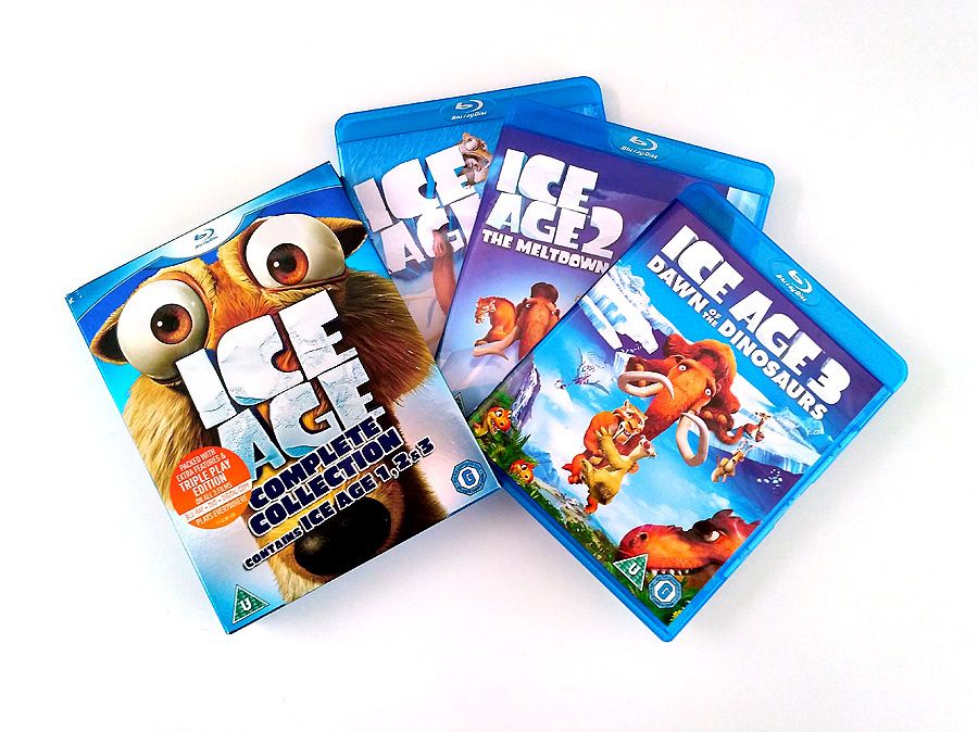 6 Blu-rays Animação