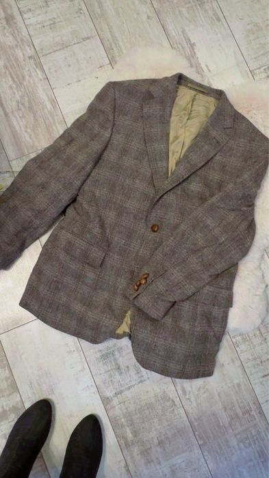 Meska marynarka wełniana wełna 100%