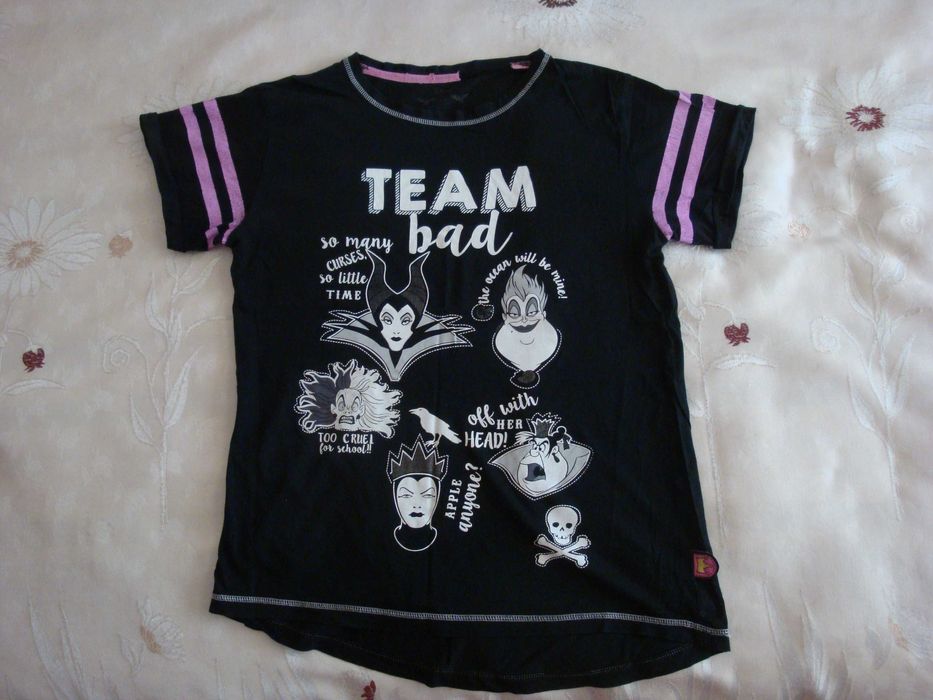 Футболка Disney Team Bad оригинал качественная p.M(обхват груди-102 см),хлопок,отличное состояние