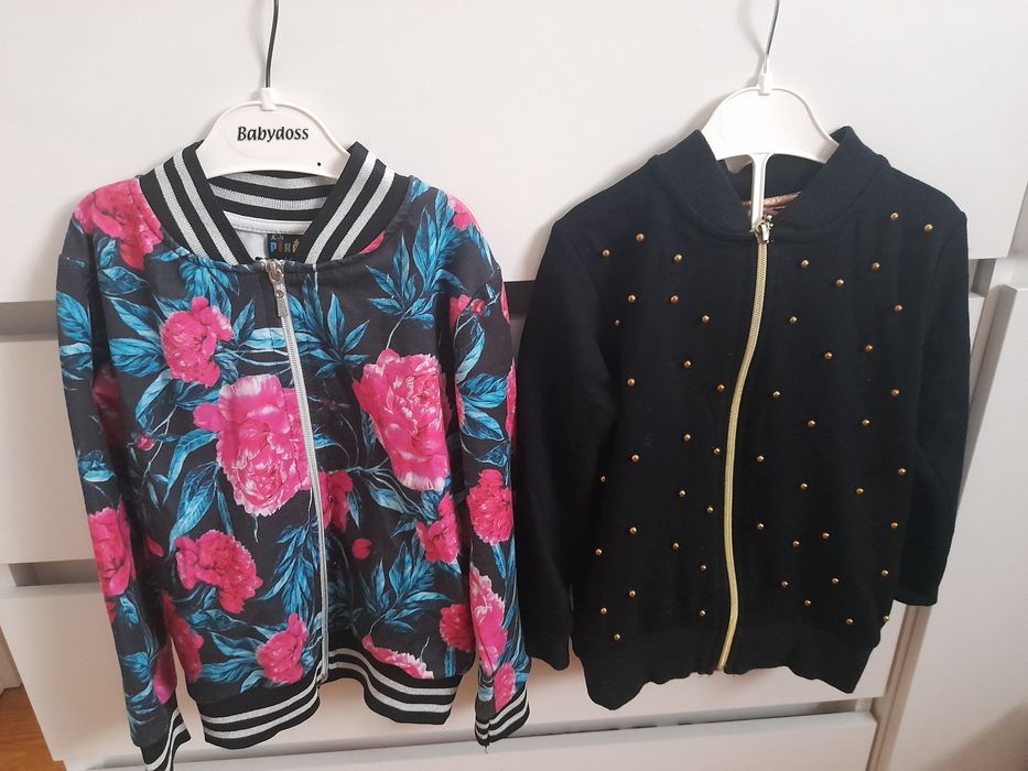 Dwie Bluzy rozm 110