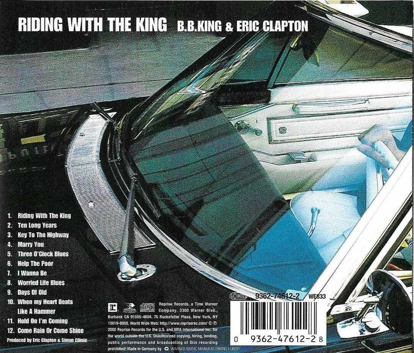 B.B. King & Eric Clapton - Riding With The King