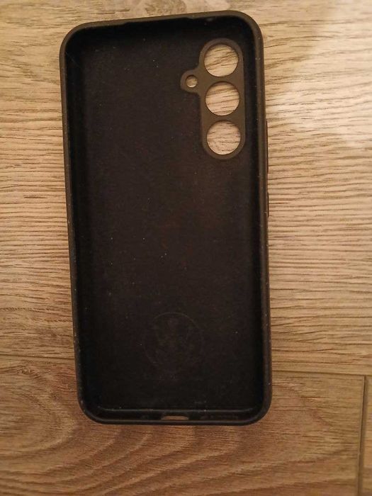 Чехол на самсунг а 54, чорний силікон