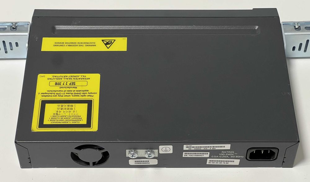 Switch Cisco ME-3400EG-2CS-A - ME 3400E Series - Usado64354201838337122