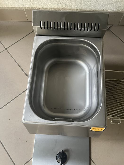 Фритюрниця-Чебуречниця Професійна Газова Remta 5 літрів Нова