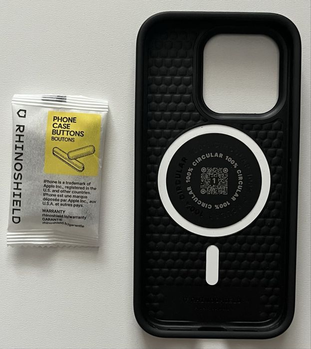 Etui RhinoShield SolidSuit MagSafe iPhone 15 Pro nowe czarne