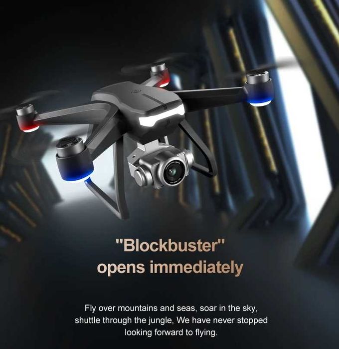 Dron 4DRC F11 PRO GPS 5G WiFi FPV 3 baterie