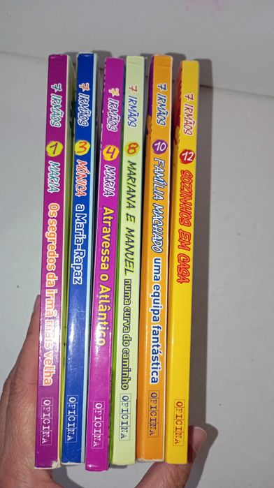 Livros da Coleção - 7 Irmãos