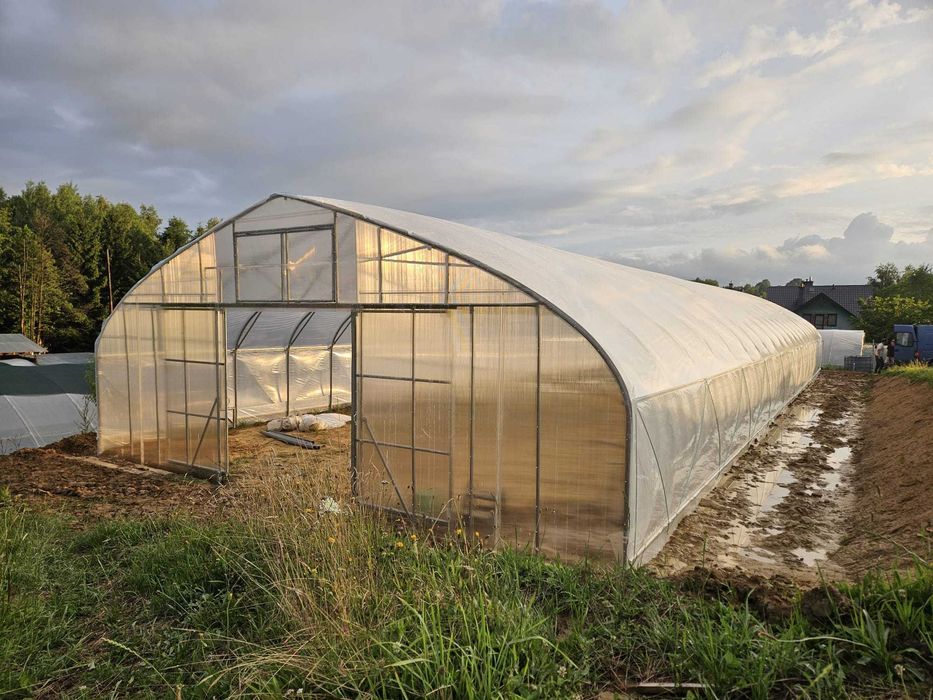 konstrukcja tunelu foliowego, tunel foliowy 10 x 30 x 4,2