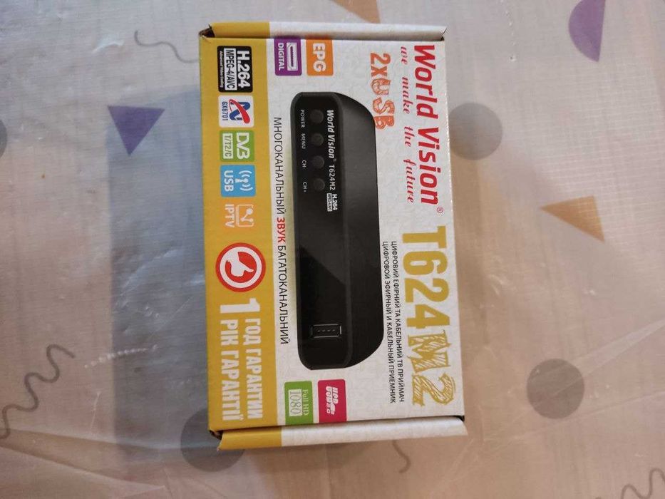 Продам тюнер Т2 новое