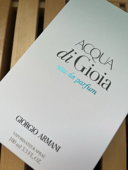 Armani Acqua di Gioia 100ml flakon opakowanie
