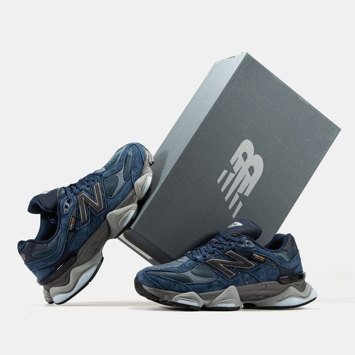 Кросівки осінні New Balance 9060 Cordura Blue/Grey premium | Кроссовки чоловічі