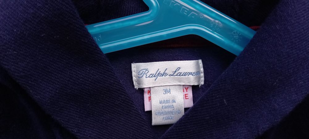 Jak Nowy! Ralph Lauren, pajac pajacyk, roz. 62cm