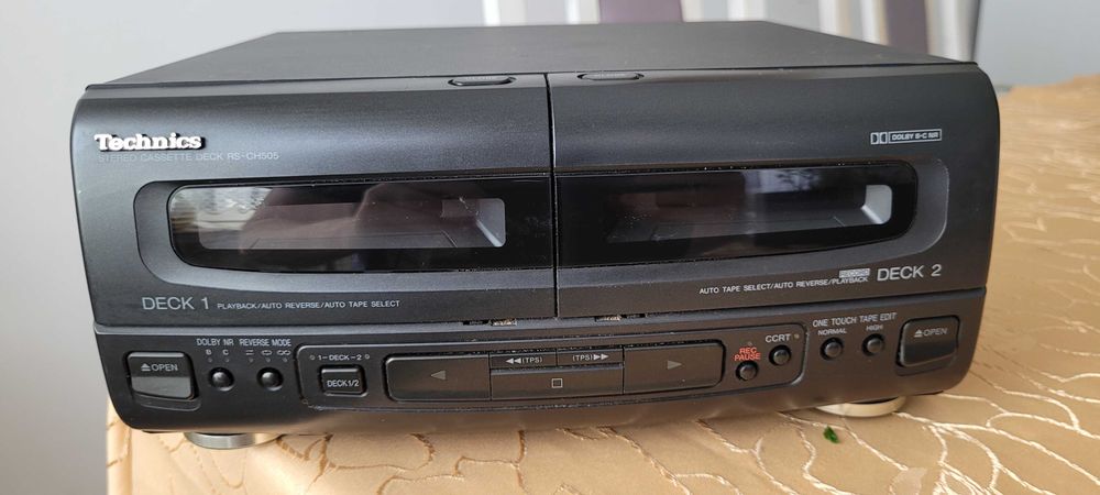 Deck technics rs-ch505 dwukasetowy