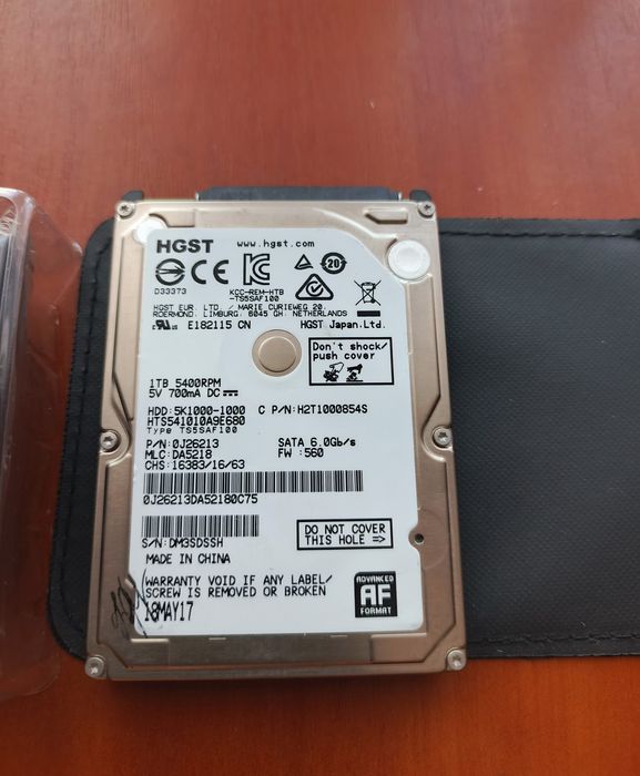 Зовнішній диск 1 Терабайт  1Тб , 1000гб usb 3.0  HGST