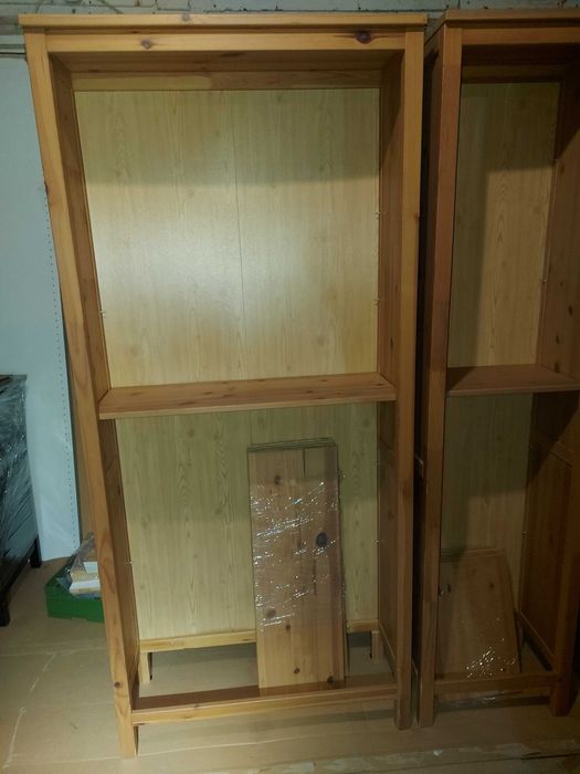 Regał IKEA Hemnes z 6 półkami, szary - dostawa gratis
