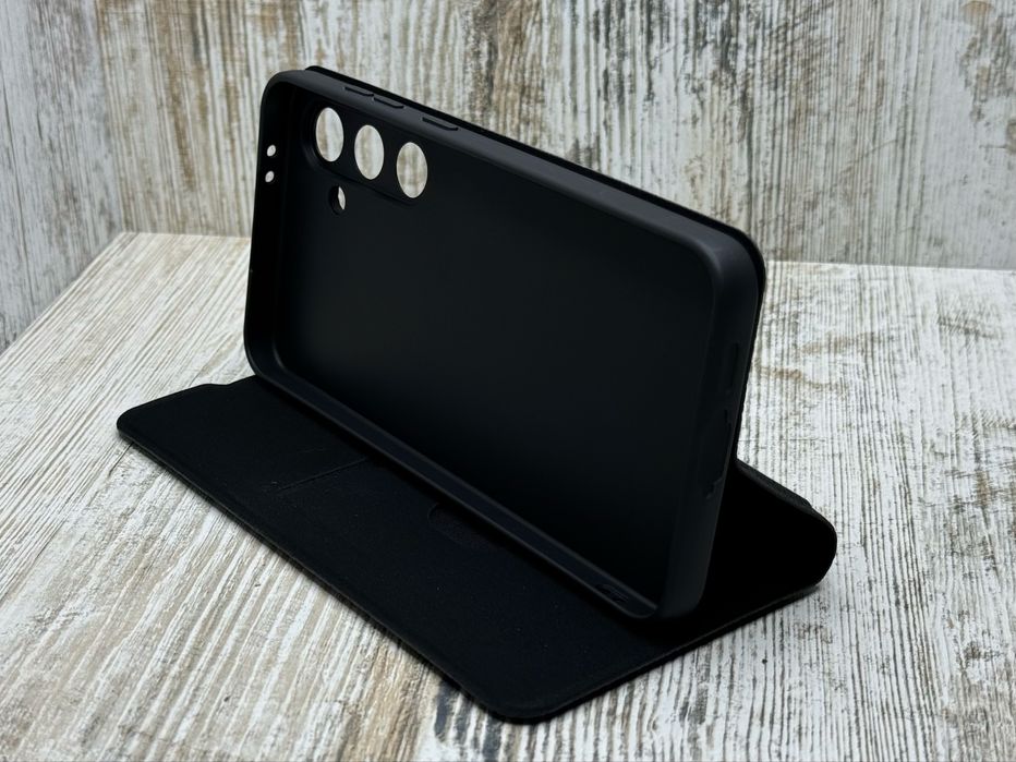 Чехол книжка Flip Cover Elite на Samsung S24 FE. Чохол на магните