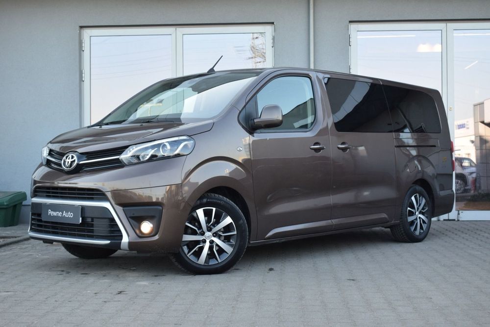 Toyota Proace Verso 177KM D4-D Long VIP Skyview Gwarancja 12 msc F.23% Salon PL Bońkowscy