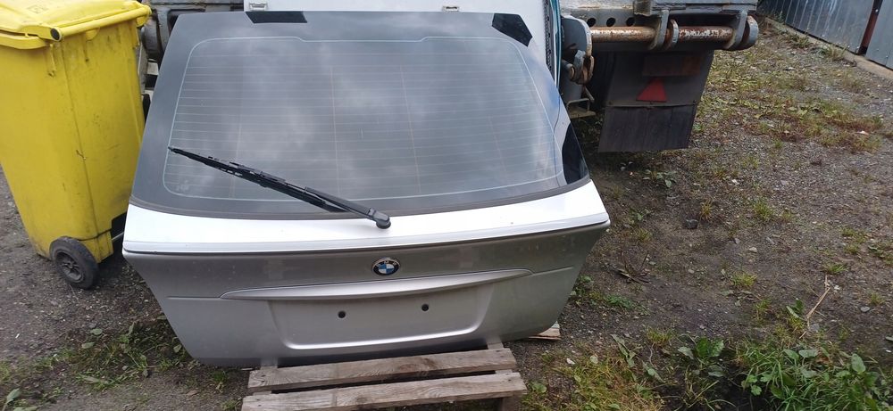 Bmw 3 E46 Compact Klapa Srebrna Titansilber Stan Bdb Kompletna