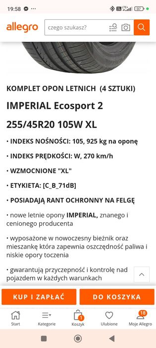 Koła felgi z oponami 5x108 20 cali Ford Volvo