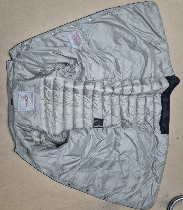 JAN MAYEN MOORER ITALY roz L damski plaszcz puchowy made in italy down