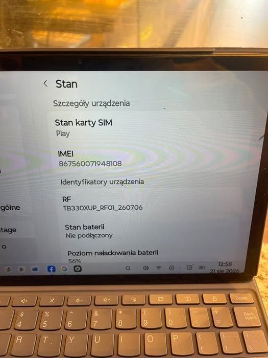 Tablet laptop telefon