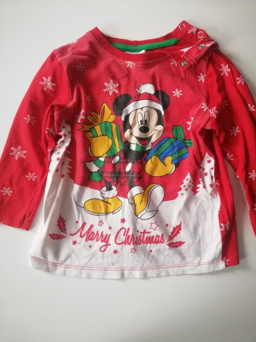 Paka ubranek 12 bluzek psi patrol,myszka miki, jednorożec