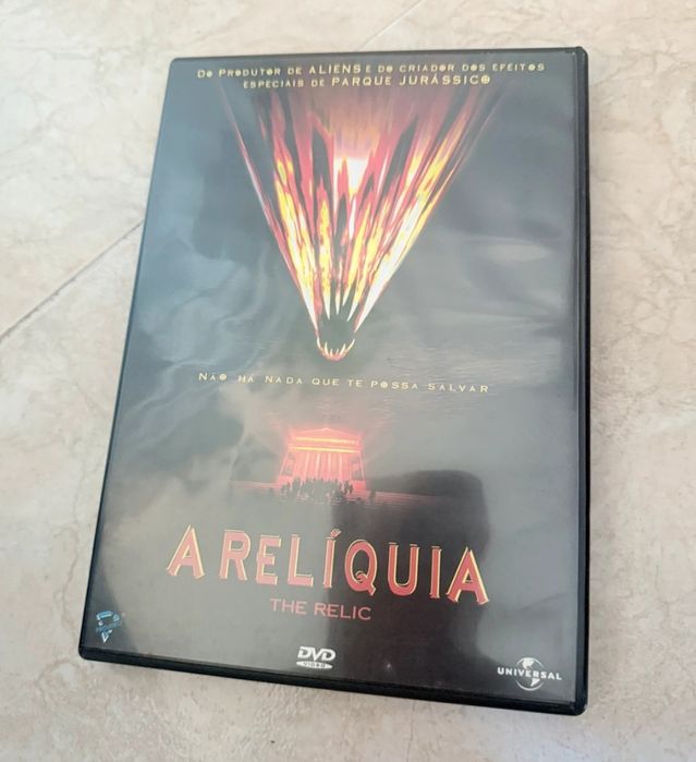 DVD a relíquia.   .