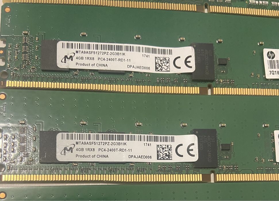 Серверна оперативна пам'ять DDR4 Samsung 4gb pc4-2133 rdimm ecc