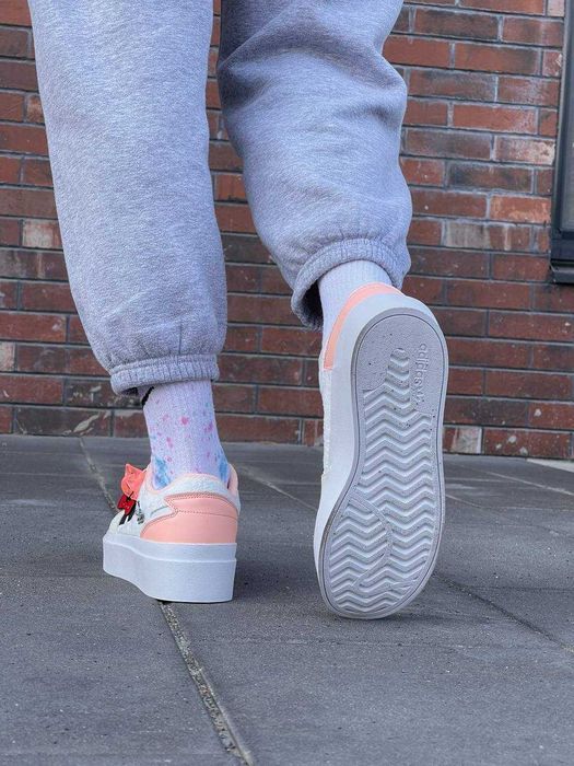 Жіночі Кросівки Adidas Forum Bonega x Hello Kitty Low Platform 36-40