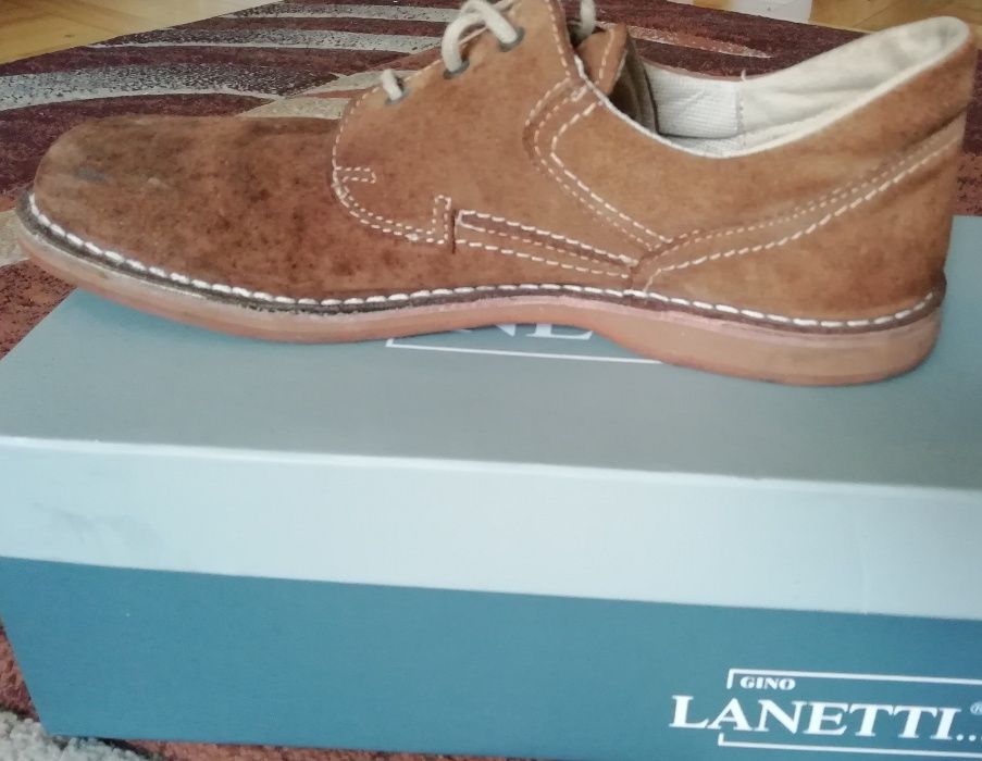 Buty Gino Lanetti rozm. 46 + gratisy