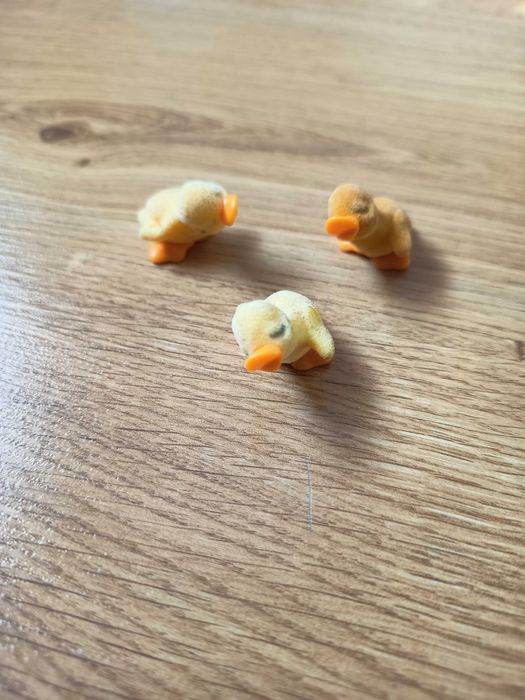 Figurki / mini kaczuszki - kurczaczki / zestaw 3 szt.