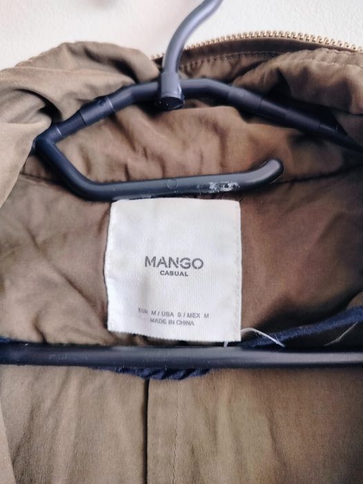 Parka Mango m khaki
