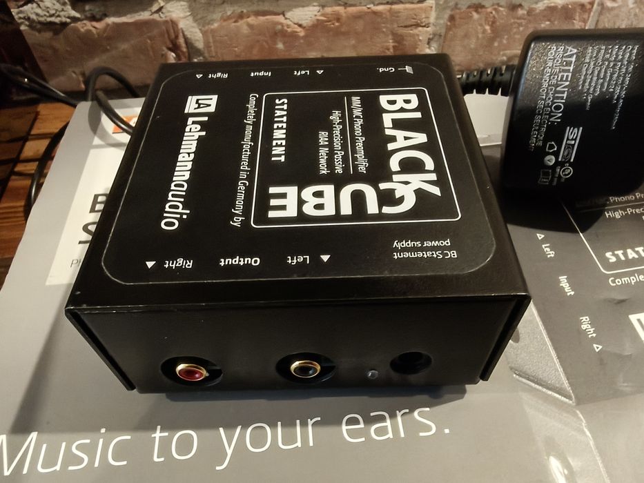 Przedwzmacniacz gramofonowy Lehmannaudio Black Cube