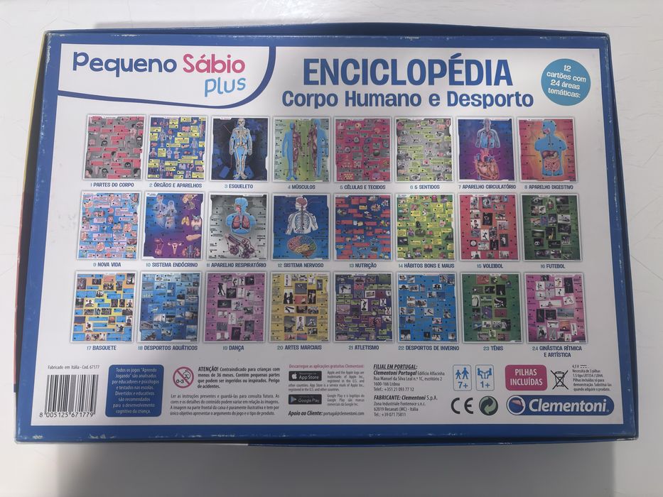 Pequeno Sábio Plus Enciclopédia Interativa + Corpo Humano