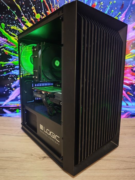 Komputer Gamingowy RGB | Ryzen 5 3600 | RX 6600 | 16GB RAM | SSD