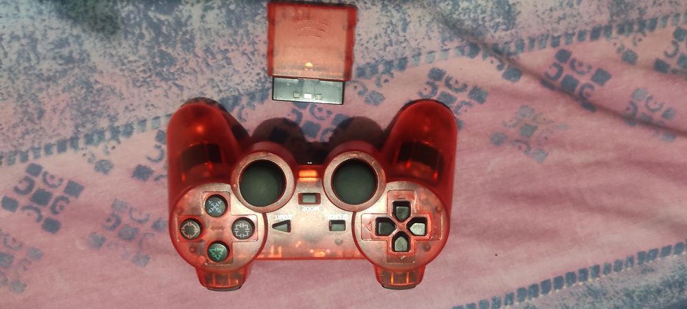 Comando PS2 vermelho64861529272833122