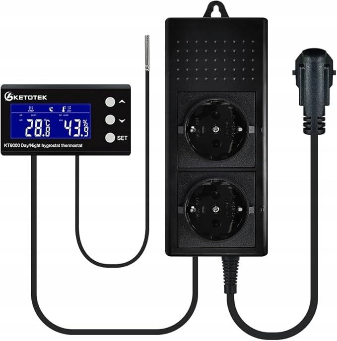 Ketotek KT4000 sterownik termostat regulator temperatury akwarium